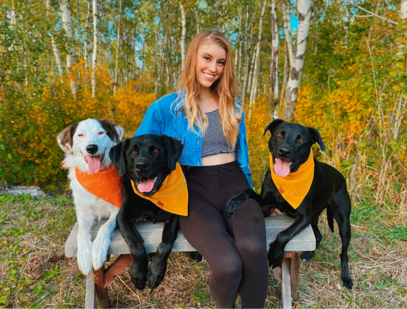 Hayley Karpa Edmonton Alberta based dog trainer & dog walker
